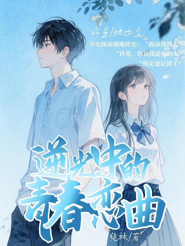 逆光中的青春恋曲主角的小说封面
